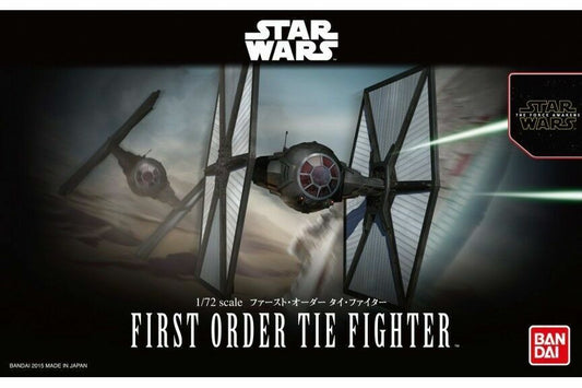 Bandai First Order Tie Fighter 1/72 Model Kit (Brand New)